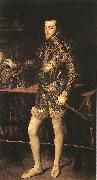 TIZIANO Vecellio King Philip II r Sweden oil painting artist